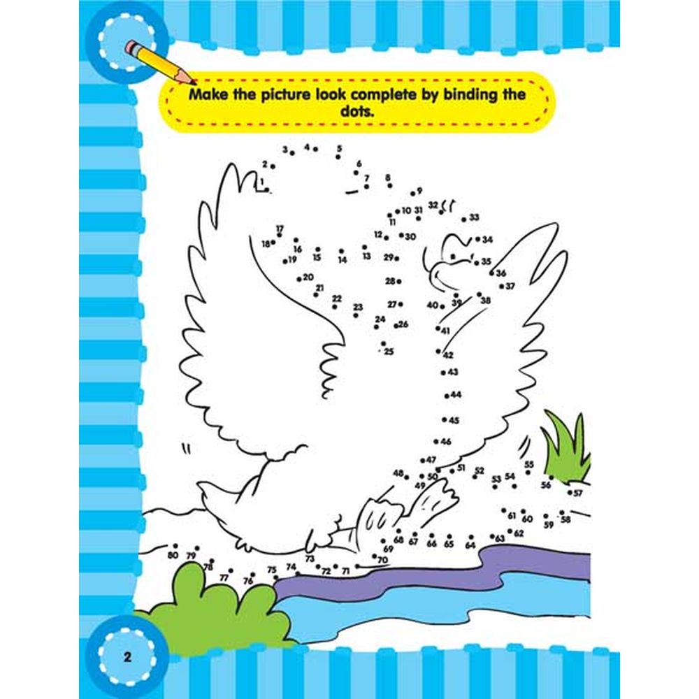 Fun With Dot To Dot Activity Book Part - 5