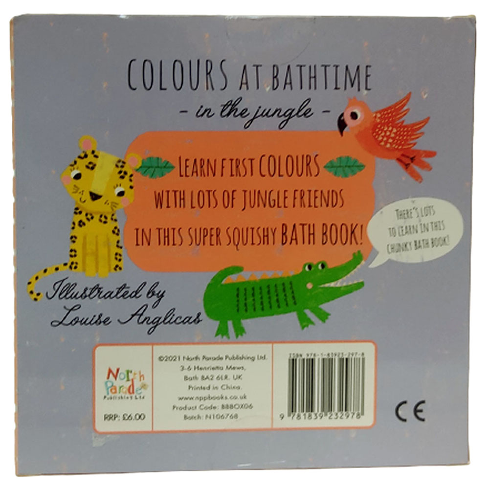Bath Book In A Box: Colours In The Jungle