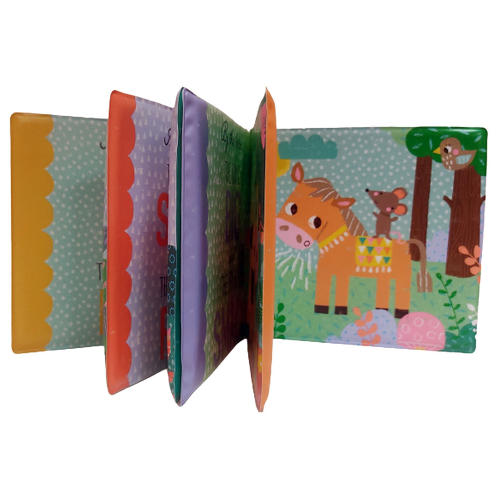Bath Book In A Box: Opposites On The Farm