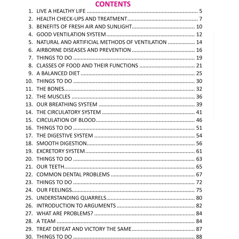 Children's Health Education - Book 5
