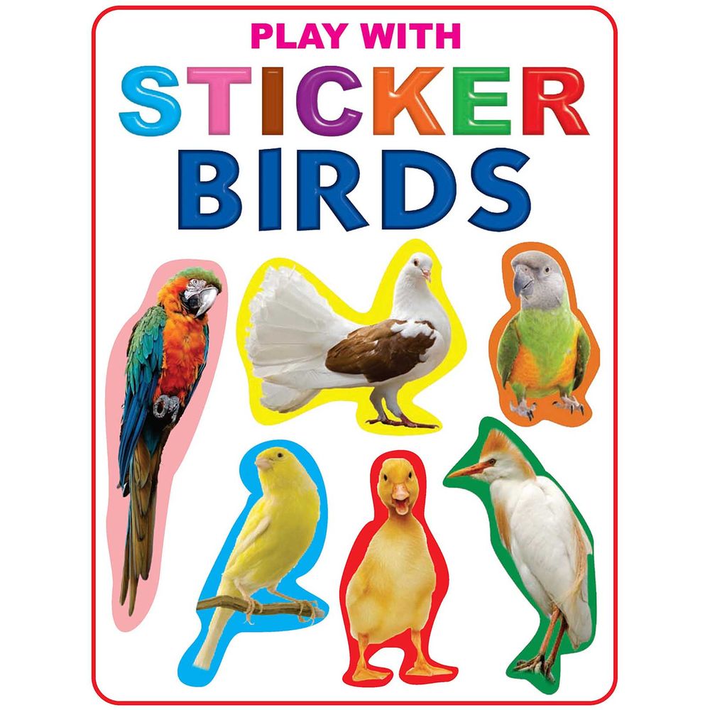 Play With Sticker Book - Birds