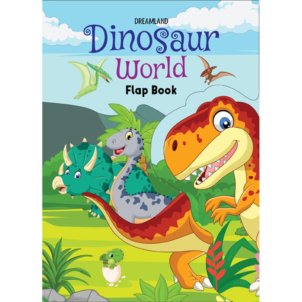 كتاب Flap Book - Dinosaur World