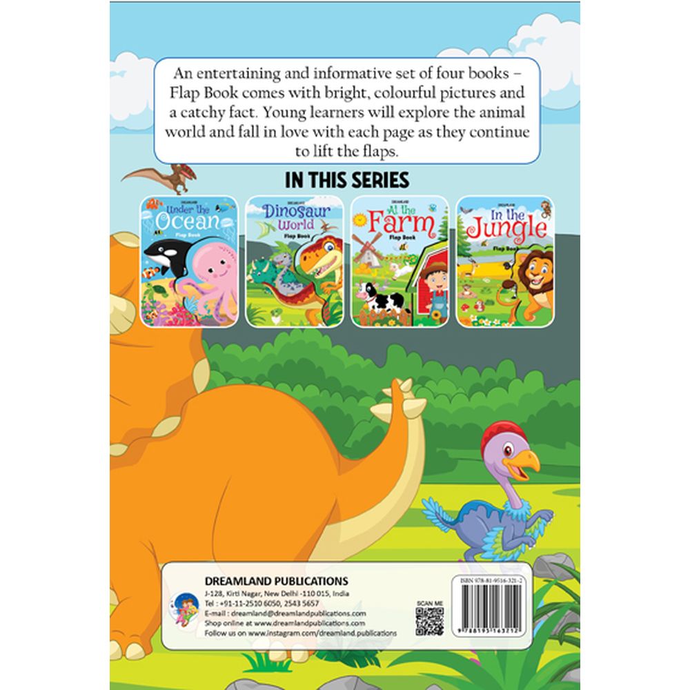 كتاب Flap Book - Dinosaur World