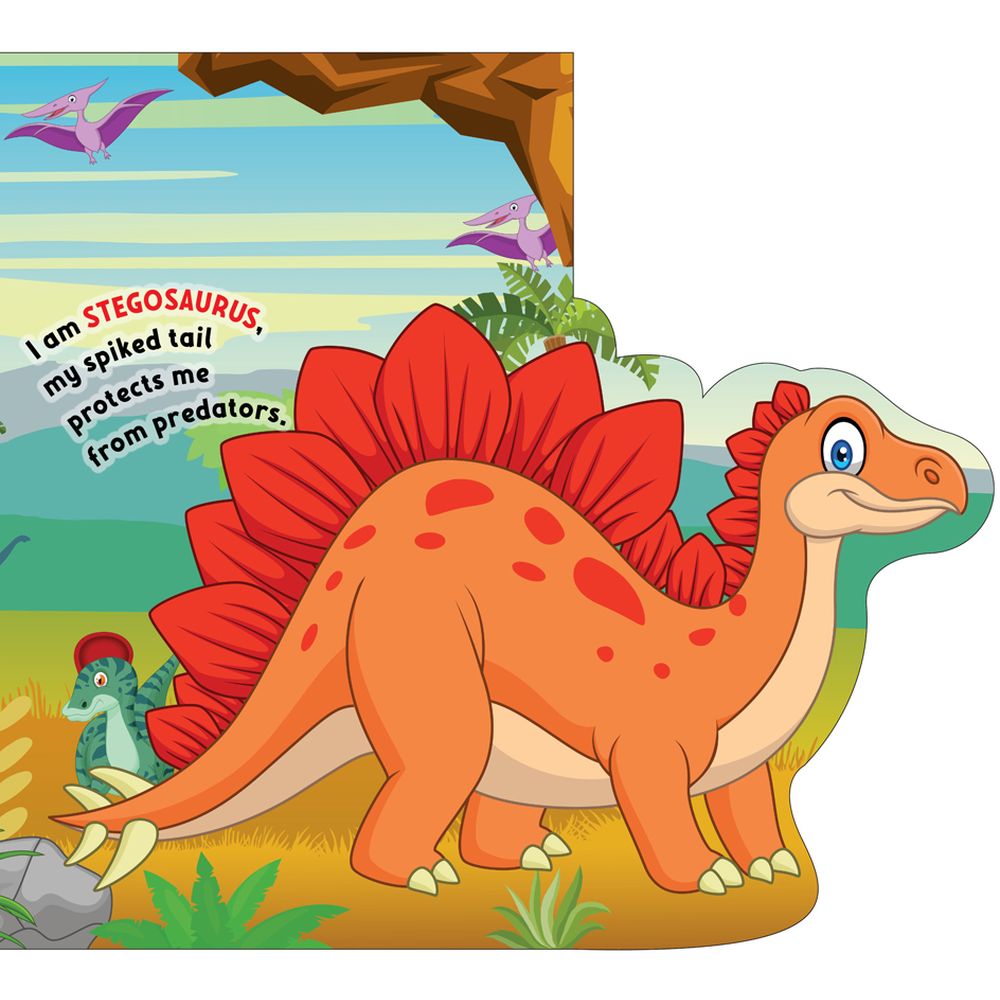 كتاب Flap Book - Dinosaur World