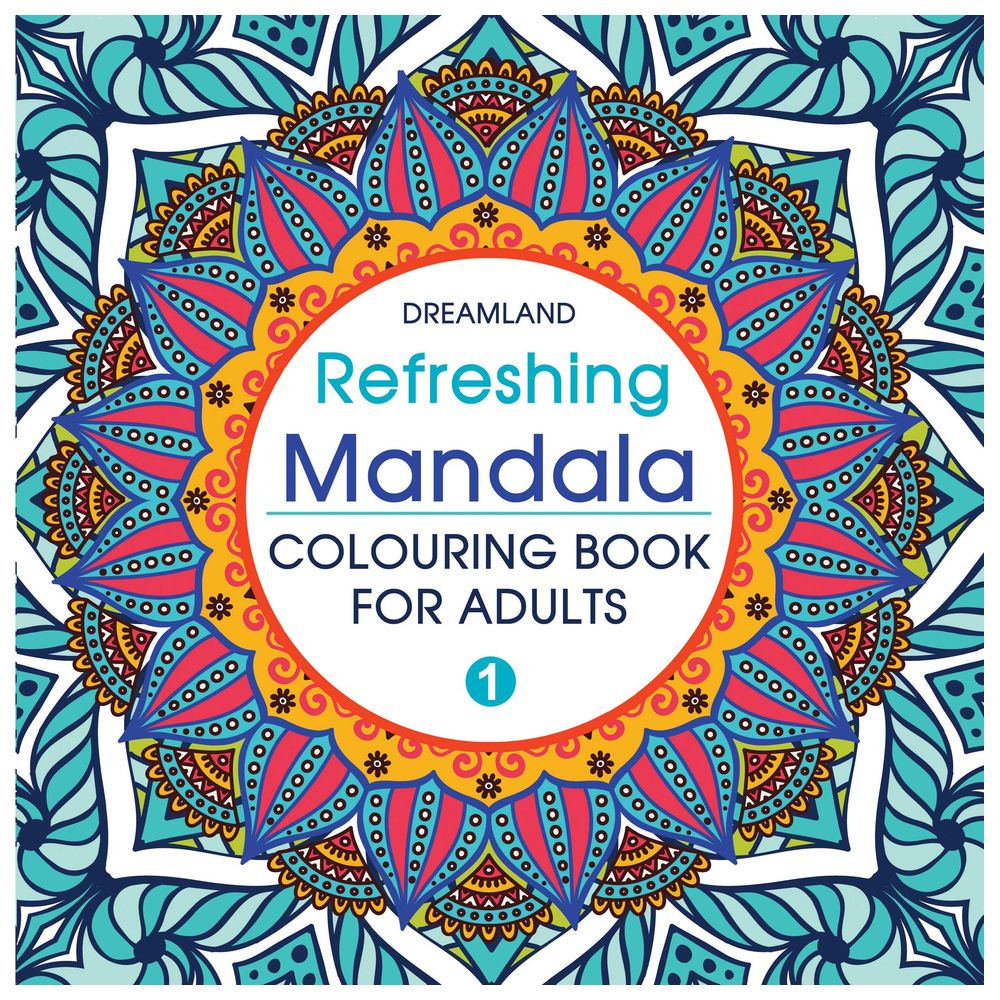 Refreshing Mandala Colouring Book - 1