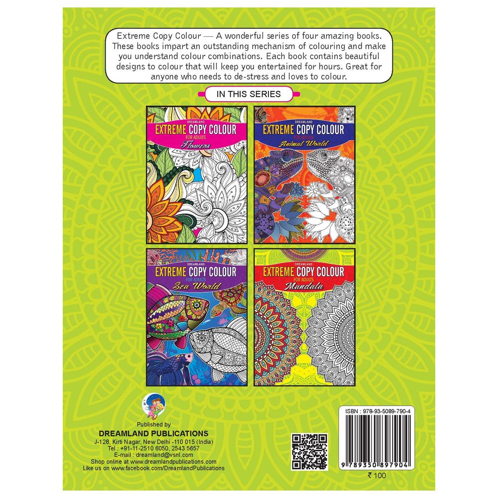 Extreme Copy Colour For Adults - Mandala