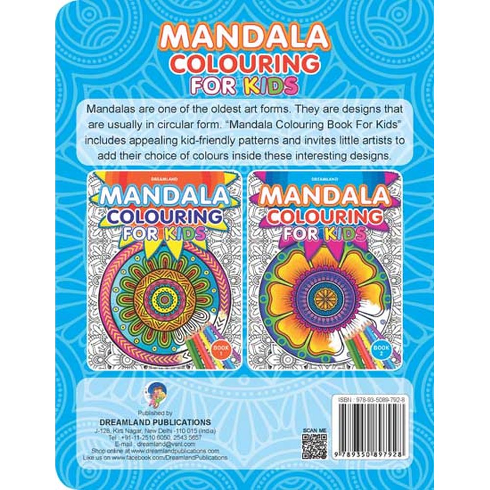 Mandala Colouring Book For Kids - Book 2
