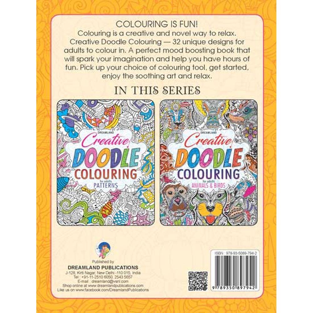 Creative Doodle Colouring Book - Patterns