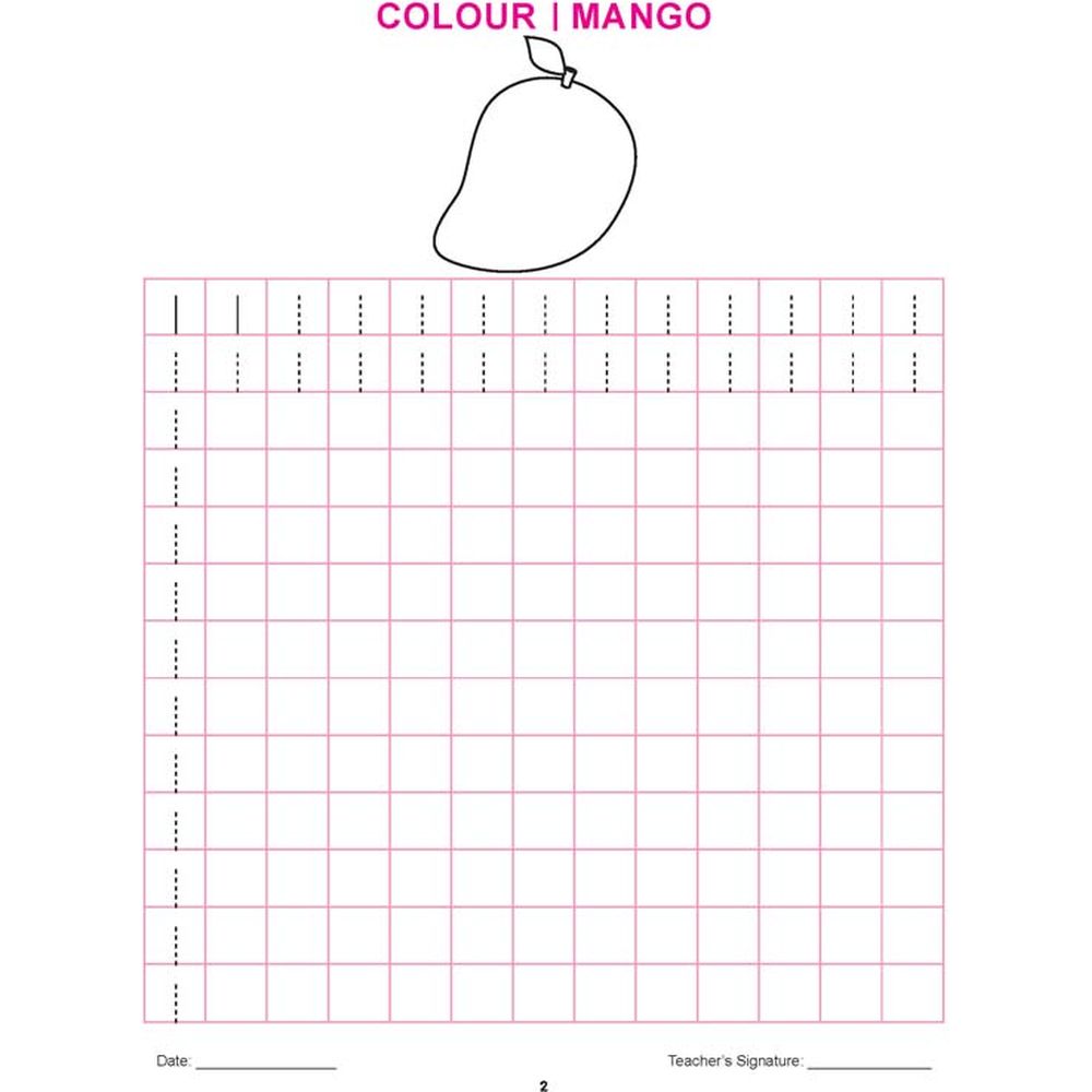 Nursery Math Practice Book