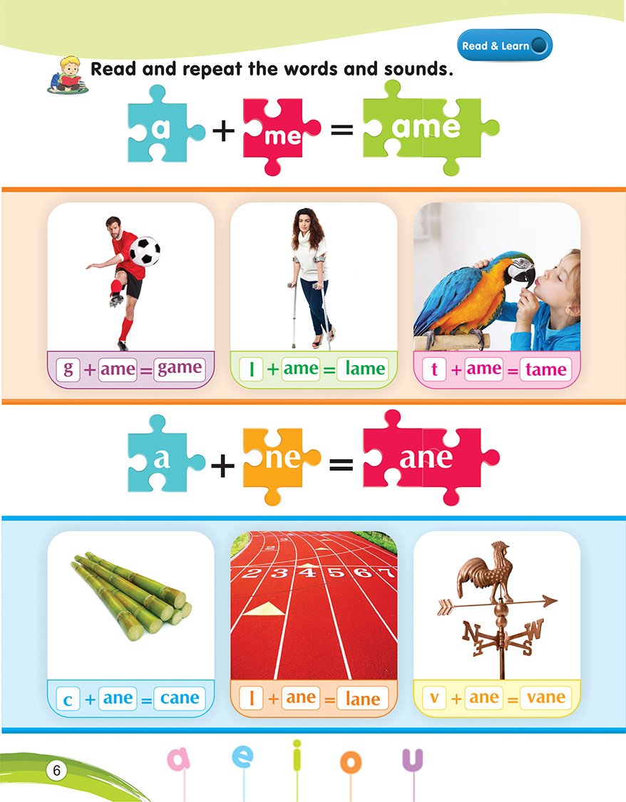 Easy Phonics (Long Vowels)
