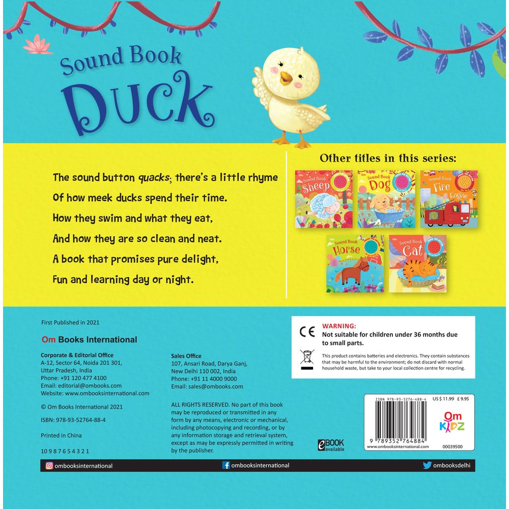 Om : Sound Book Duck 