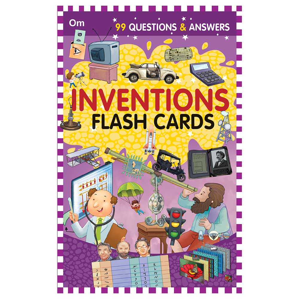 بطاقات تعليمية 99 Question & Answers Inventions 