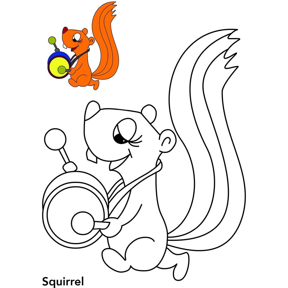 Animal Copy Colouring Book