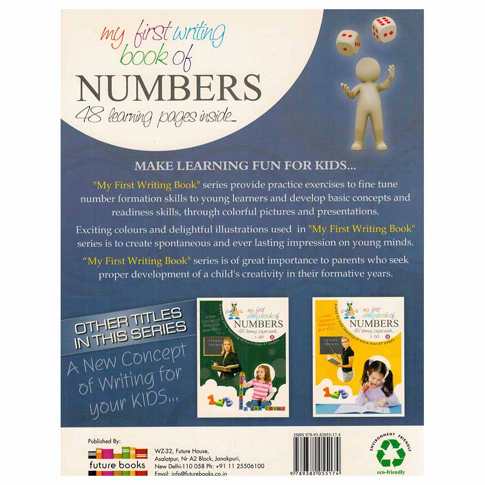 My First Writing Book of Numbers - C