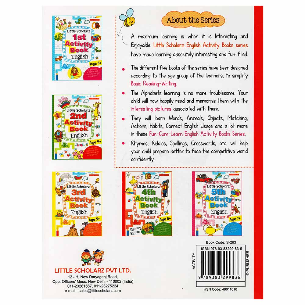 كتاب 4th Activity Book English 