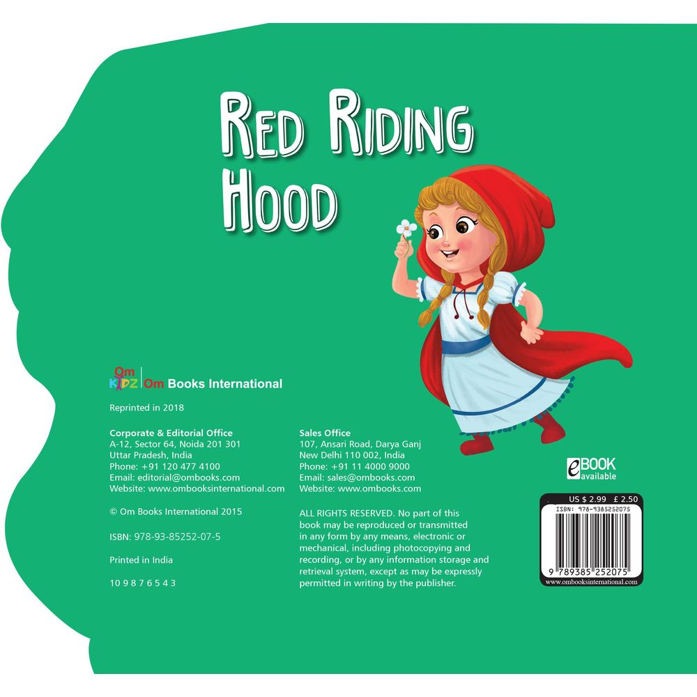 Cutout Board Red Riding Hood