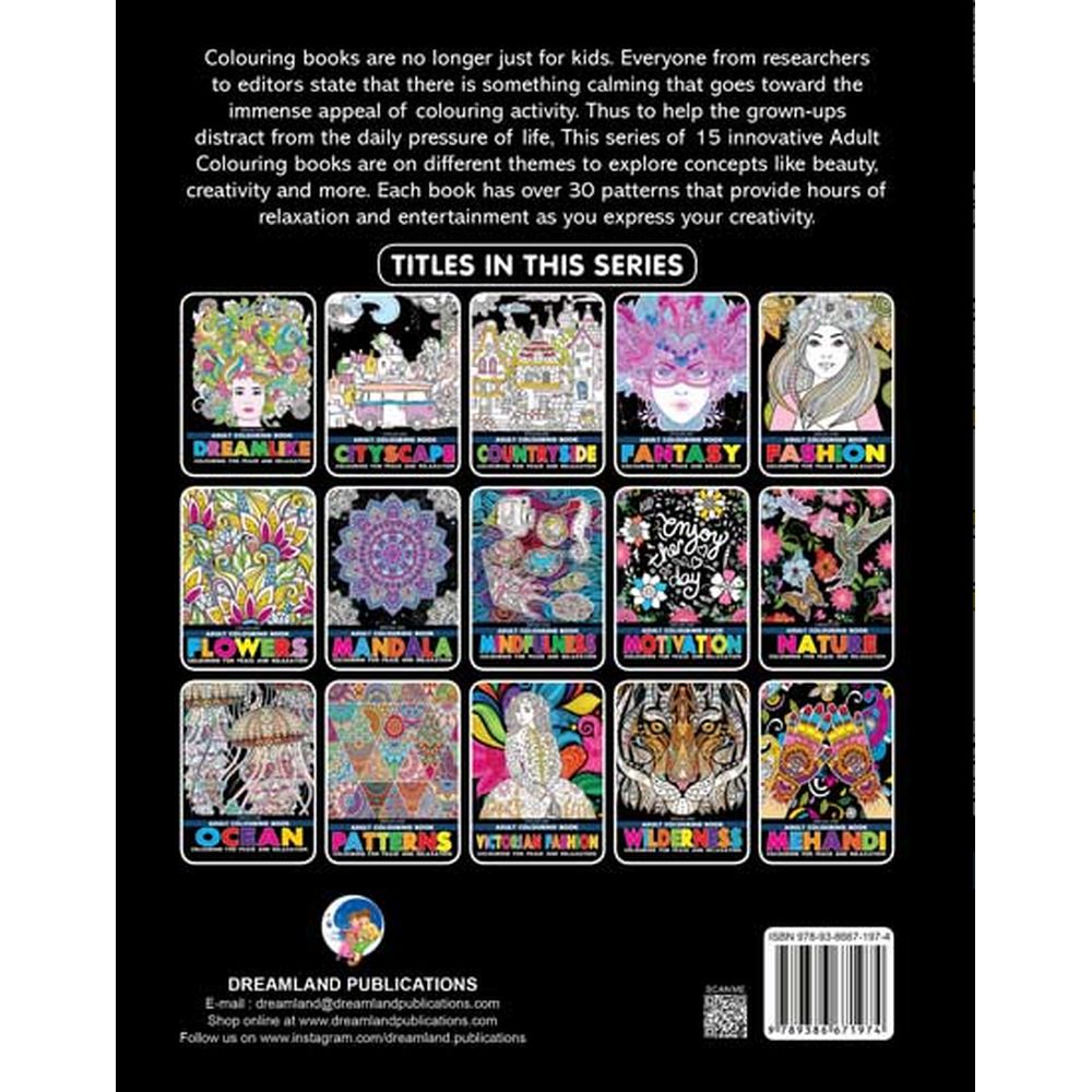 Countryside - Colouring Book For Adults