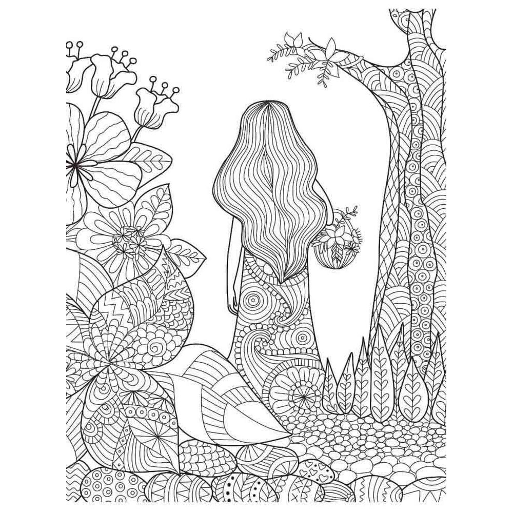 Nature- Coloring For Peace & Relaxation