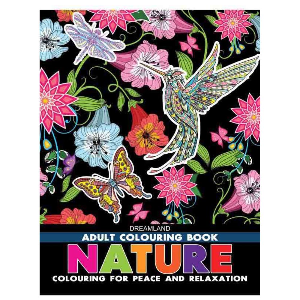 Nature- Coloring For Peace & Relaxation