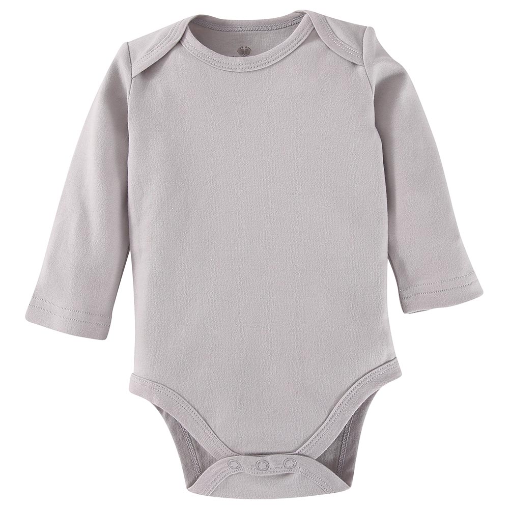 Tiny Toes - 100% Cotton Long Sleeve Baby Girls Bodysuit 5pc-Set