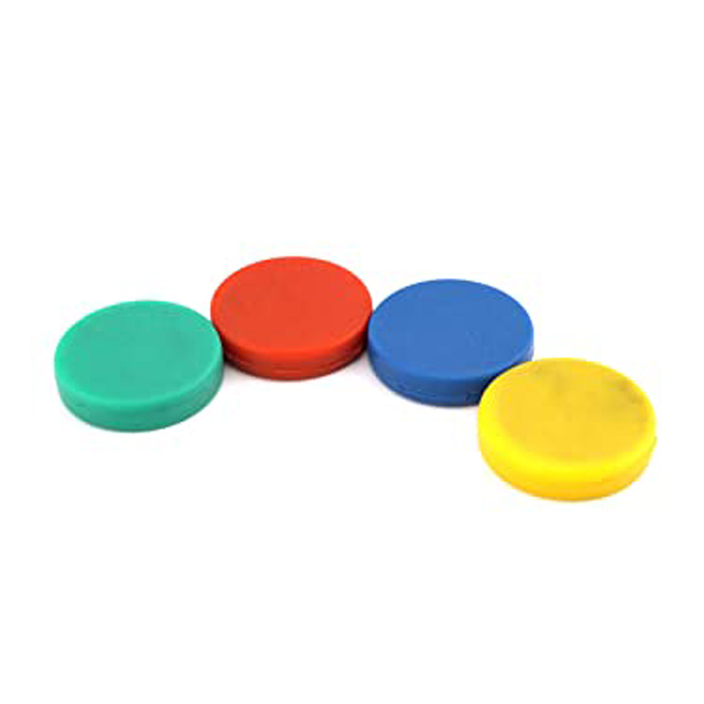Magnet Source - Magnetic Rubber Disc 1pc - Assorted
