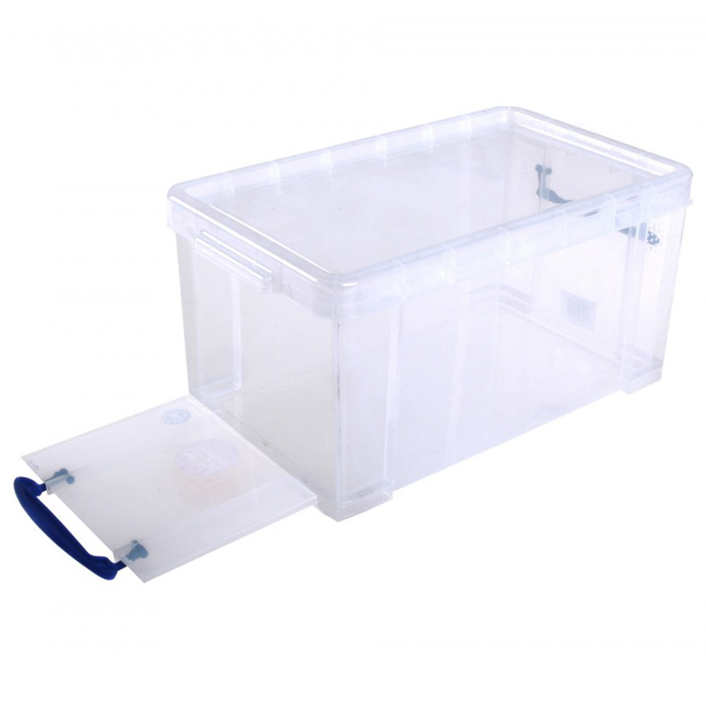 Really Useful Box - 8L Open Fronted Box Clear
