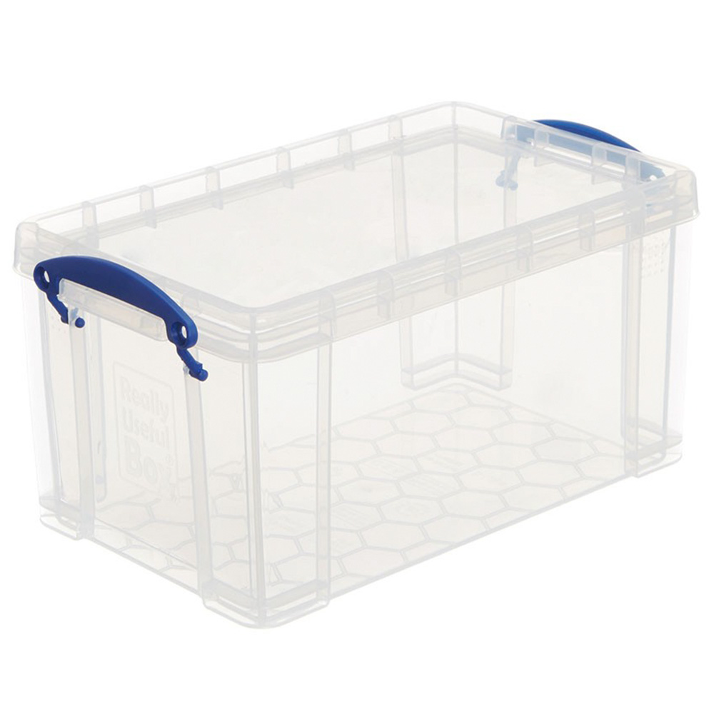 Really Useful Box - 8L Open Fronted Box Clear
