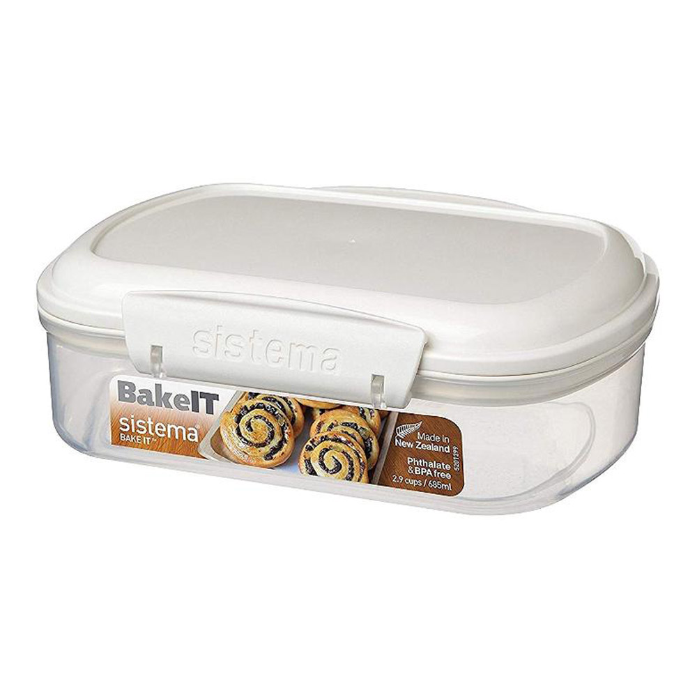 Sistema - Bake It Collection Container 685ml - White
