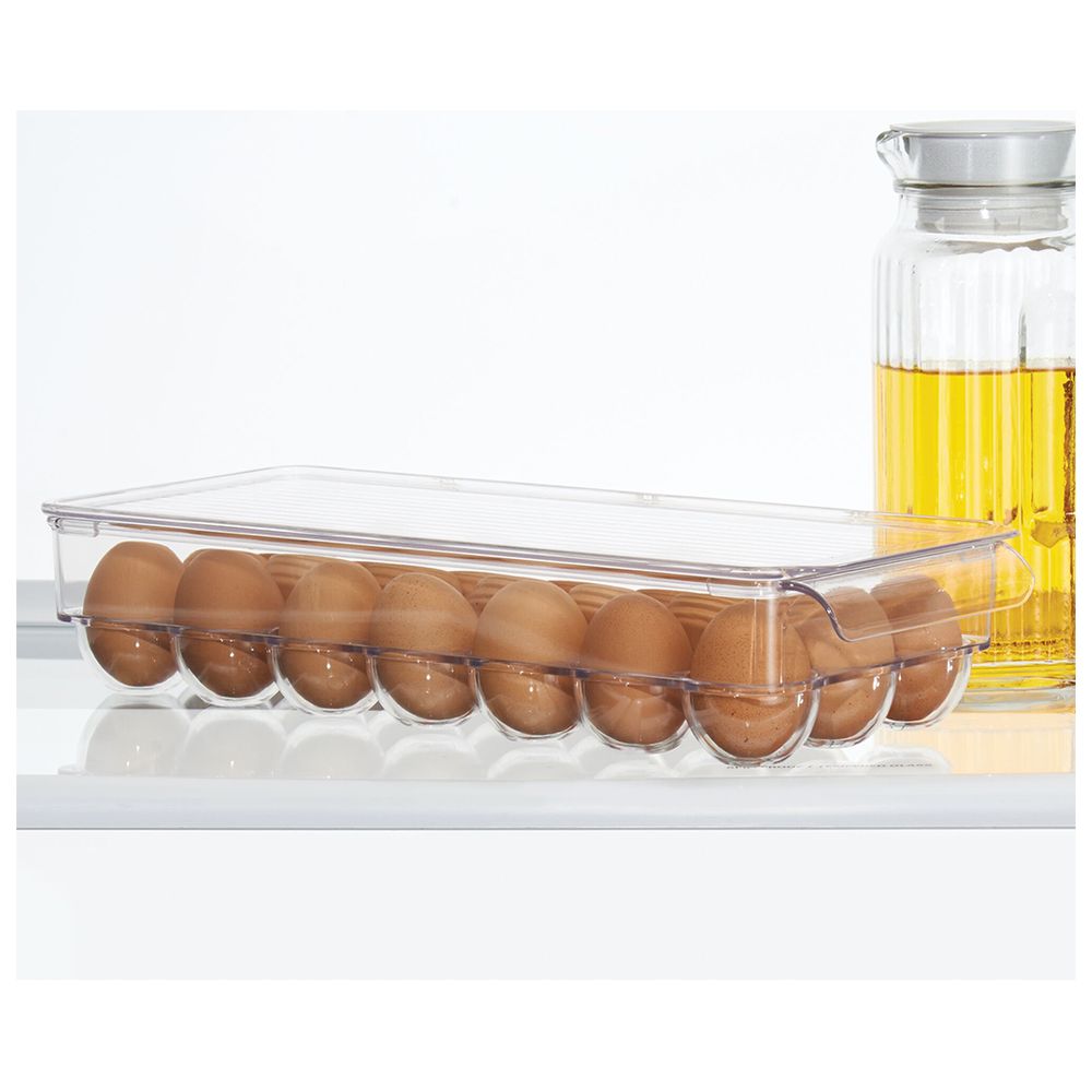 InterDesign - Fridge Binz Egg Holder Large - Clear