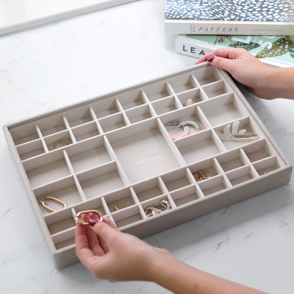 Stackers - Taupe Supersize 41 Section Stacker