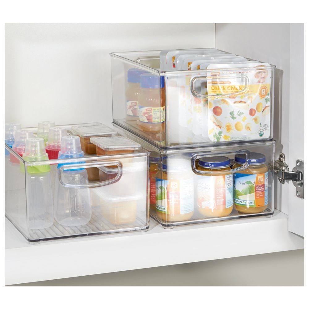 InterDesign - Linus Bin 10x8 Inch - Clear
