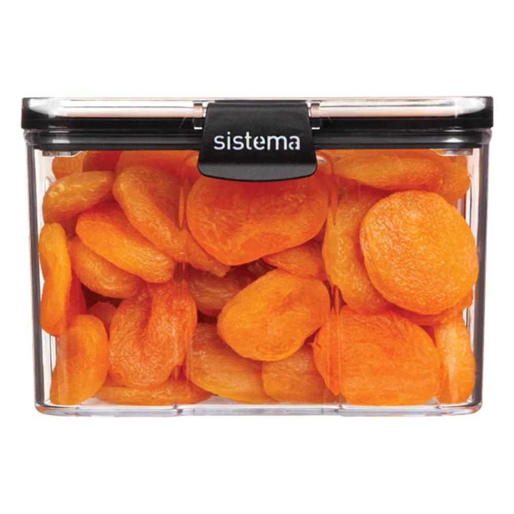 Sistema - Large Tritan Ultra Square Container 1.4L - Clear