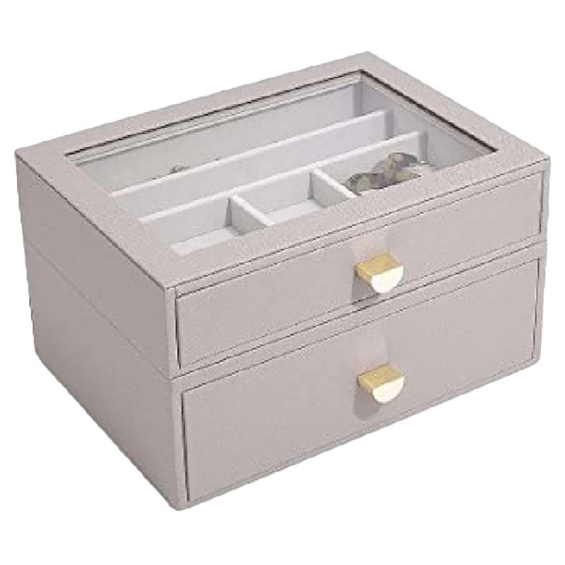 Spectrum - Taupe Classic Drawer - Set Of 2