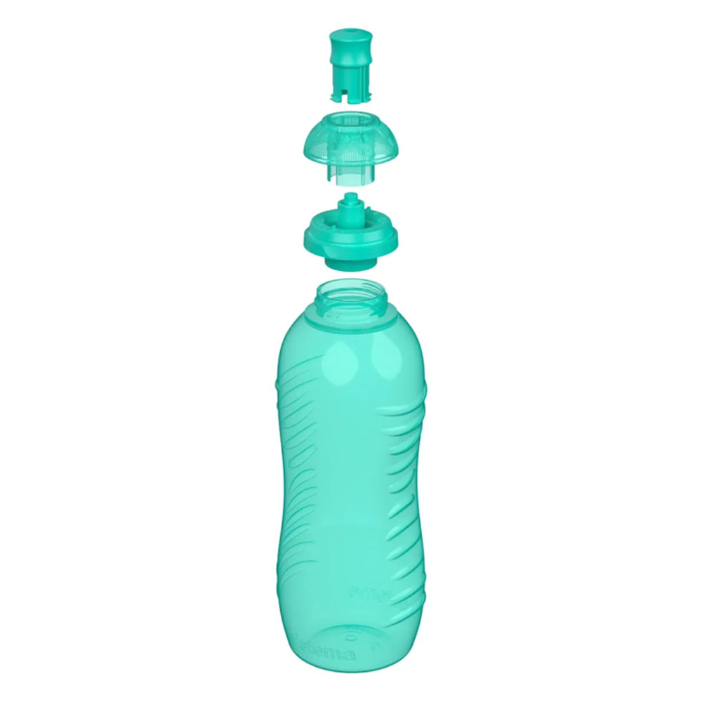 Sistema - Twist n Sip Swift Squeeze Bottle - Green - 480ml
