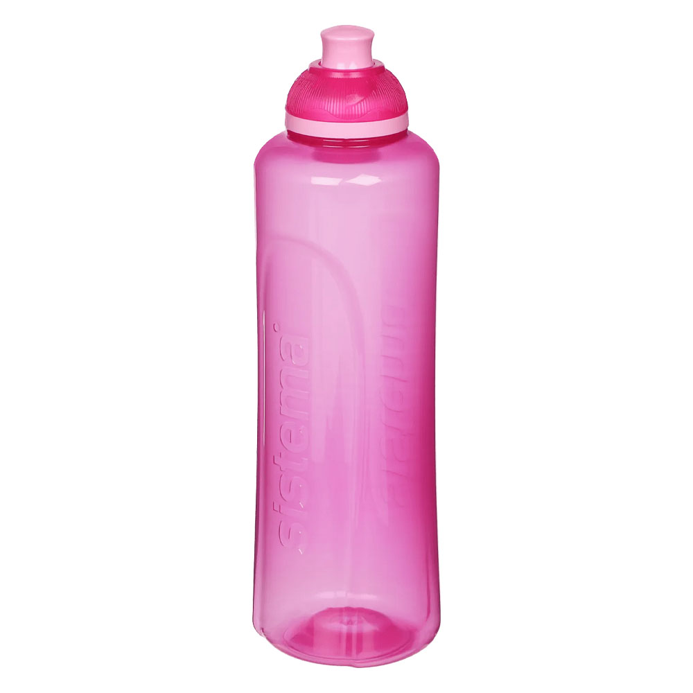 Sistema - Twist n Sip Swift Squeeze Bottle - Pink - 480ml