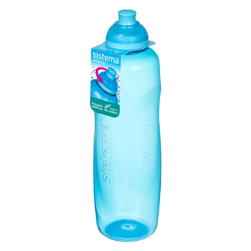 Sistema - Helix Squeeze Bottle - Blue - 600ml