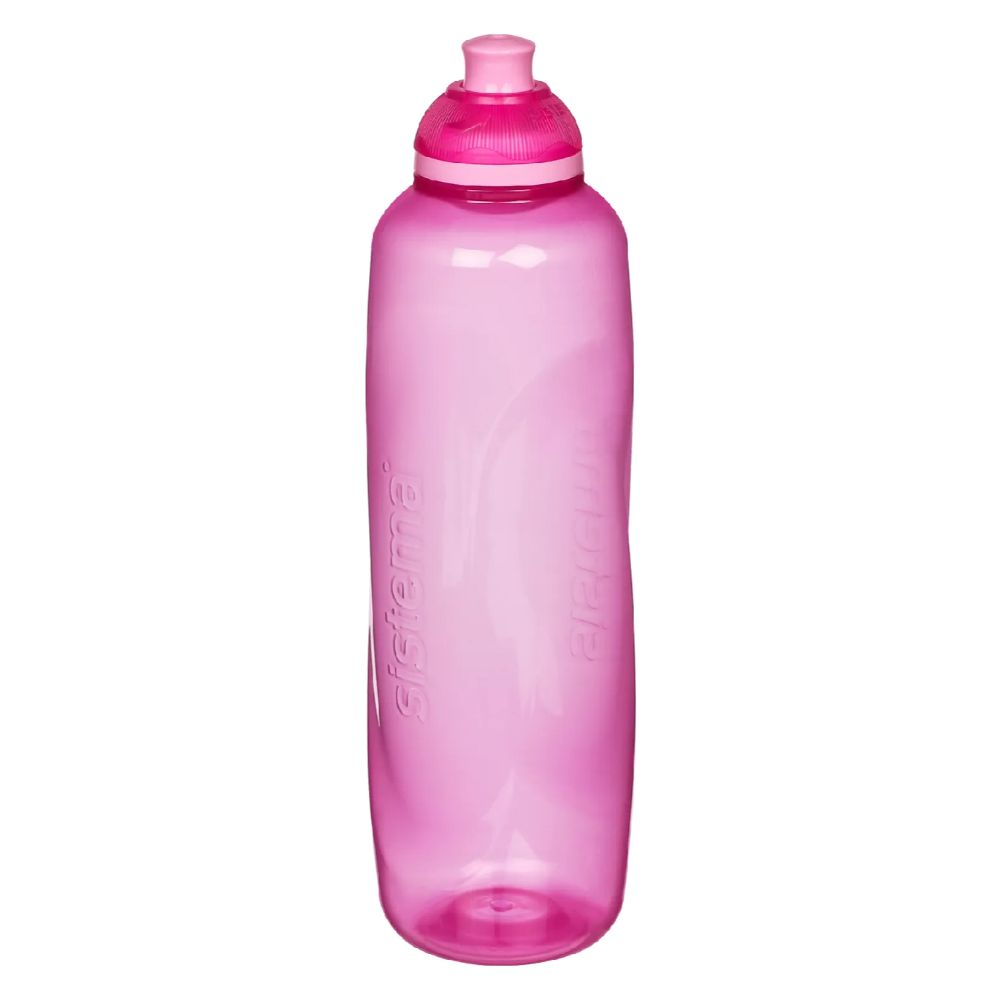 Sistema - Helix Squeeze Bottle - Pink - 600ml