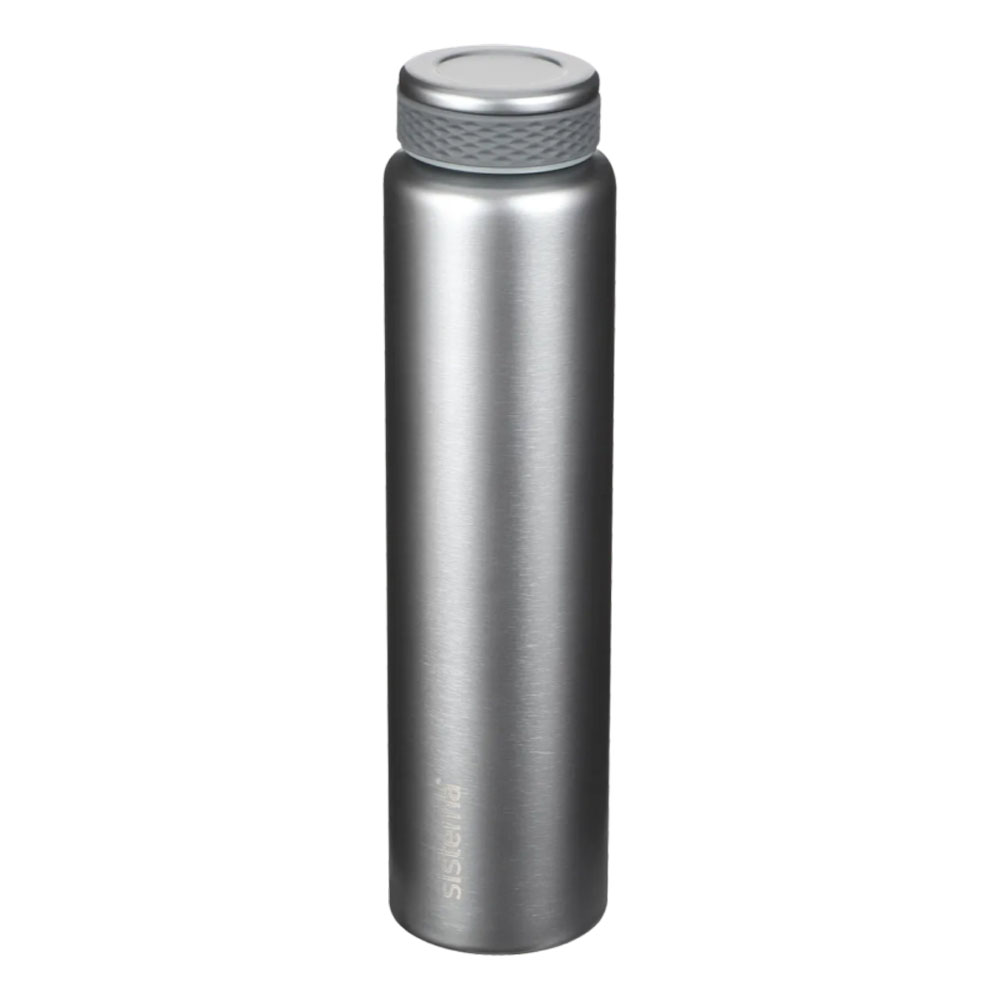 Sistema - Chic Stainless Steel Bottle - Silver - 280ml