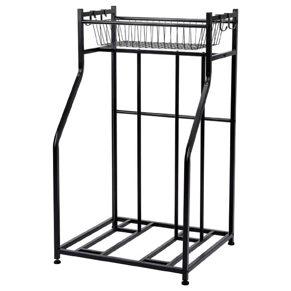 Homesmiths - Indoor & Outdoor Bike Sports Storage - 23.75x21.5x41-Inch