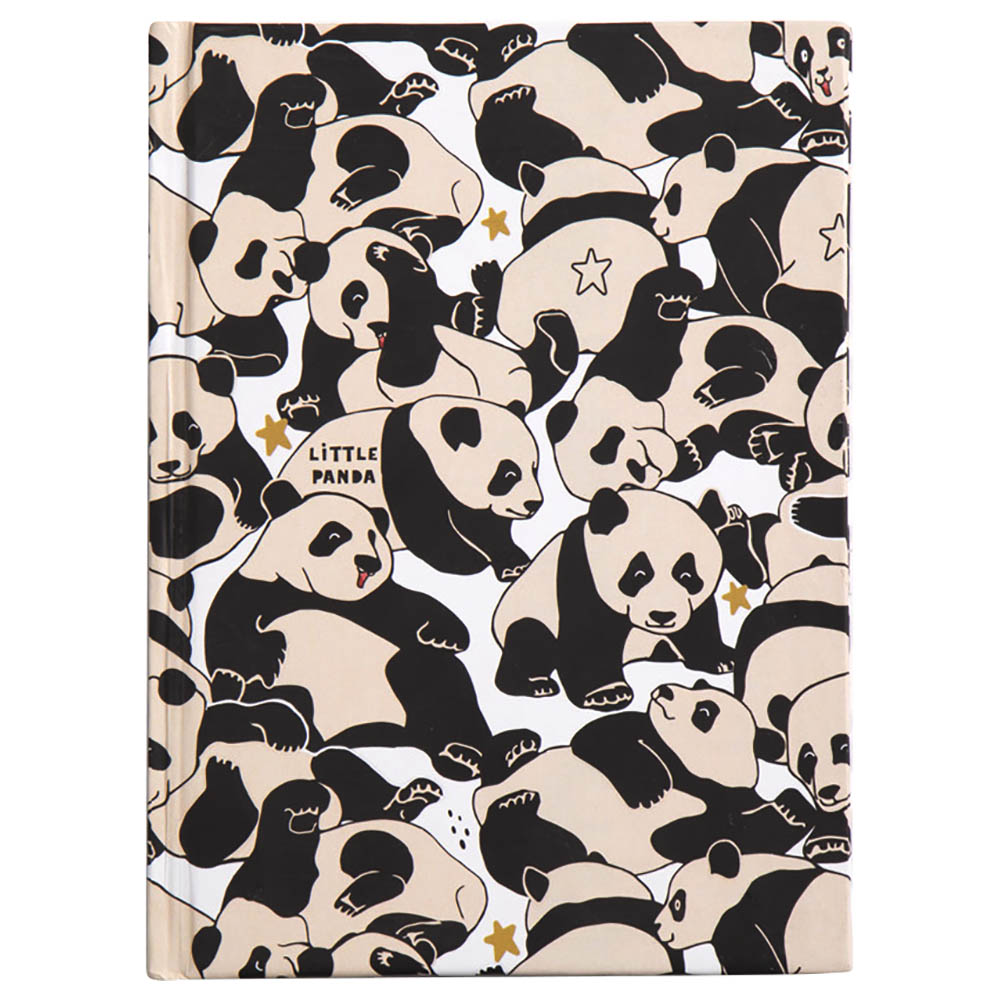 Fairuzy - Panda Notebook Hardcover A5 Size