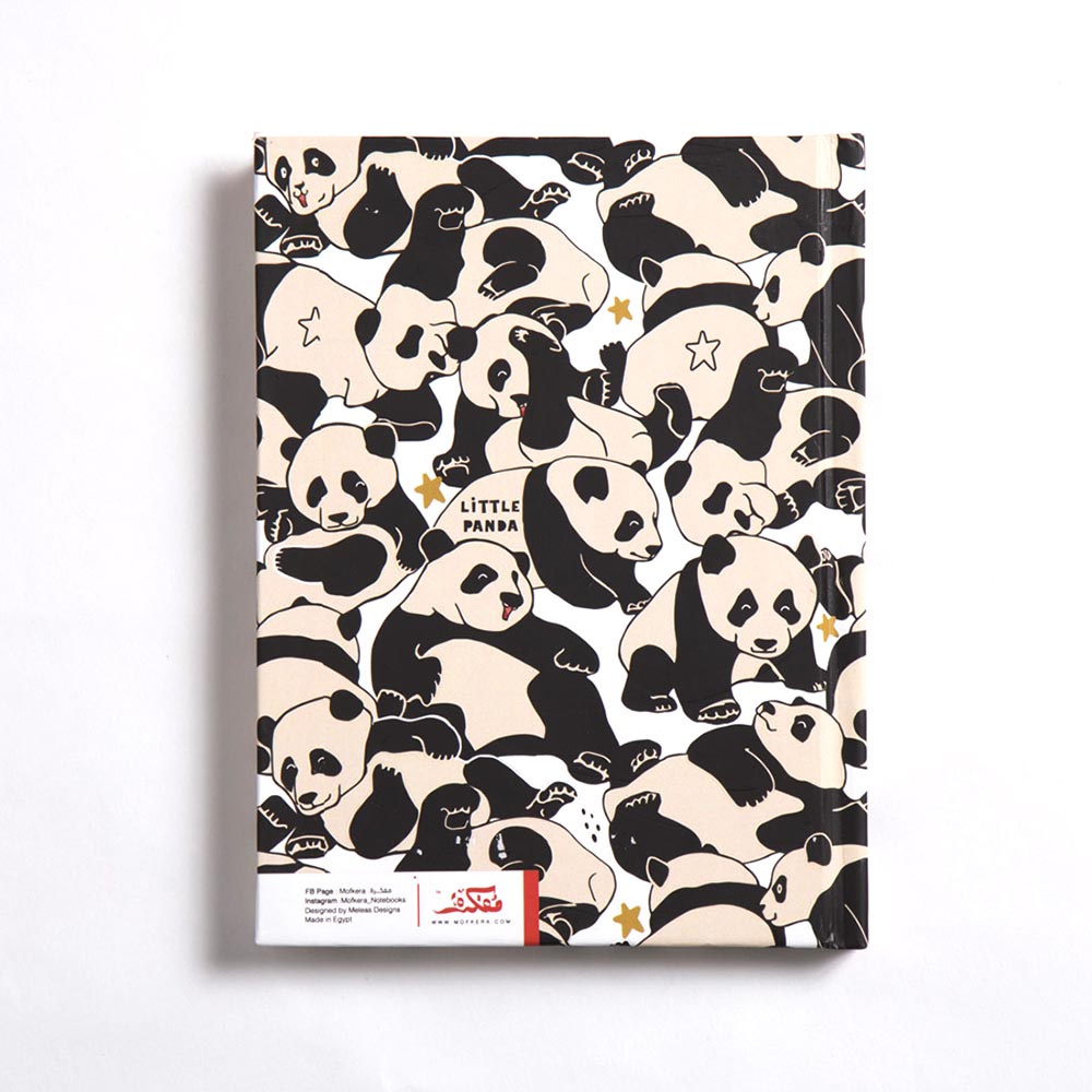 Fairuzy - Panda Notebook Hardcover A5 Size
