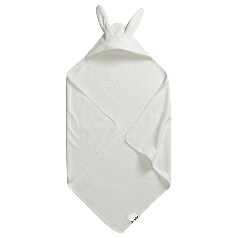 Elodie Details - Bunny Hooded Towel - Vanilla White