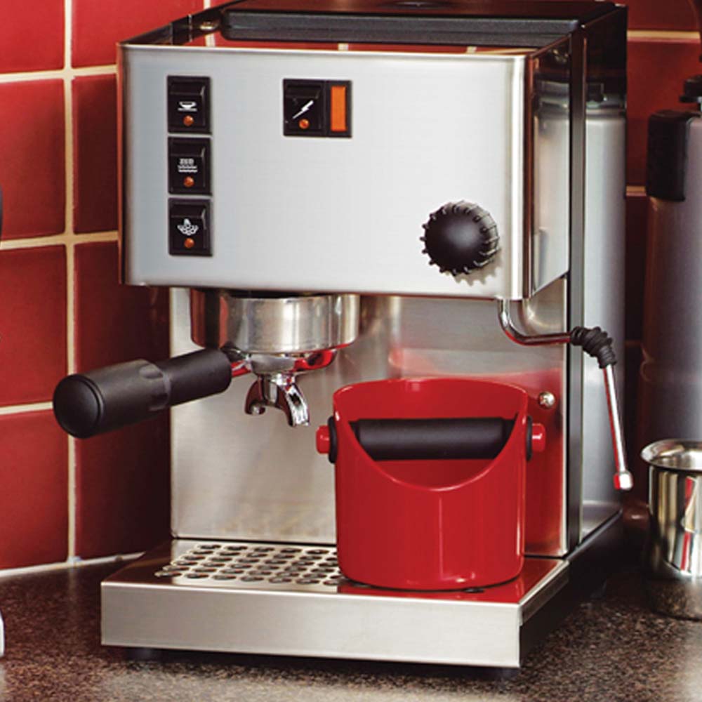 Dreamfarm Grindenstein Coffee Grinds Knock Box - Red