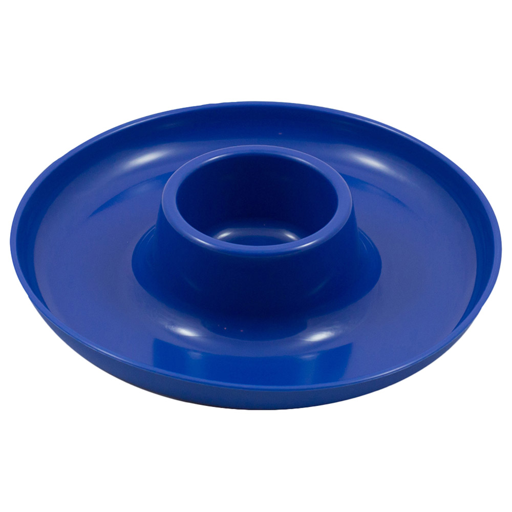 GreatPlate - Food and Beverage Plate - Blue