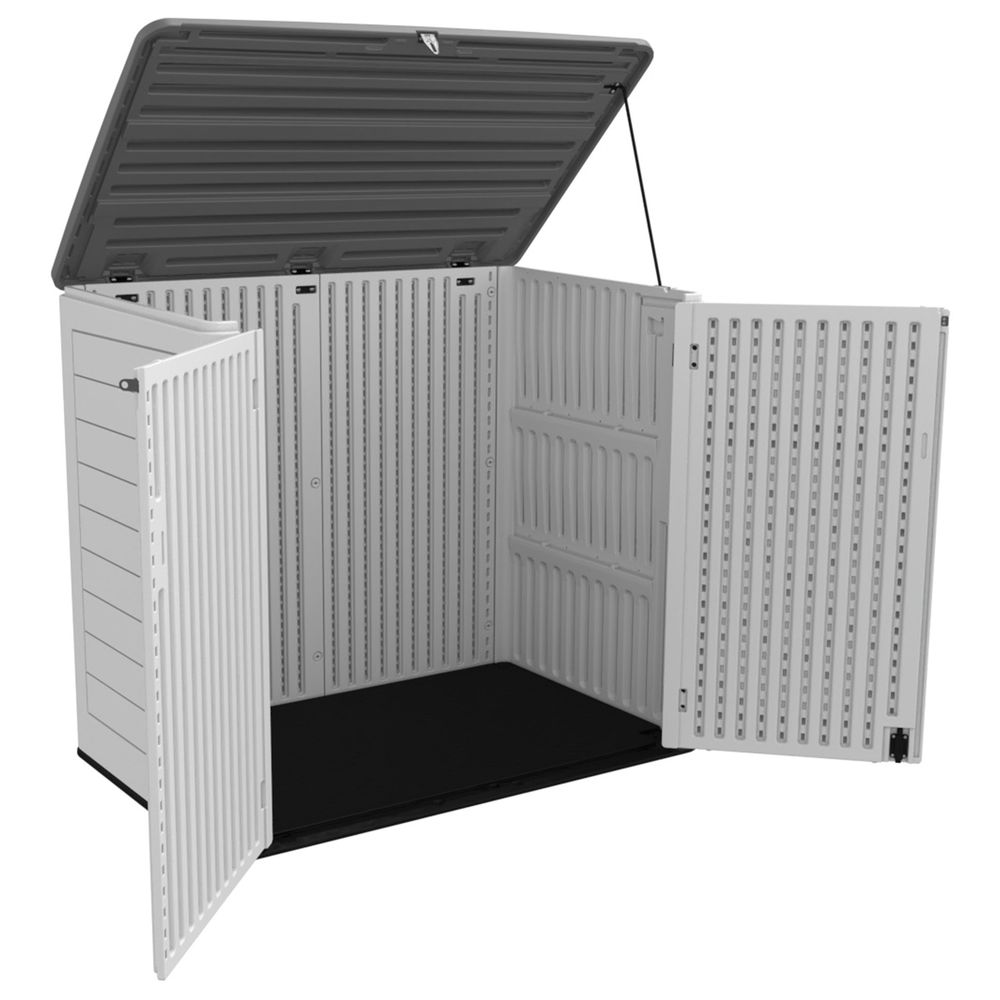 Cameltough - Outdoor Garden Storage Cabinet - White