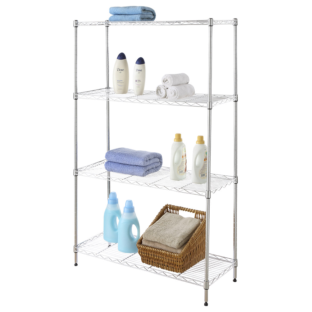 Cameltough - Wire Rack Chrome 4 Shelf