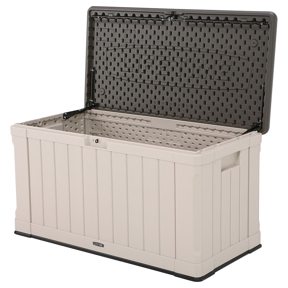 Lifetime - Heavy Duty Storage Box 439L - Desert Sand