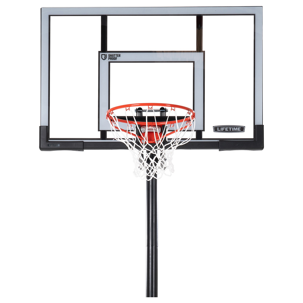 Lifetime - 50" Ajdustable, Portable Basketball Hoop