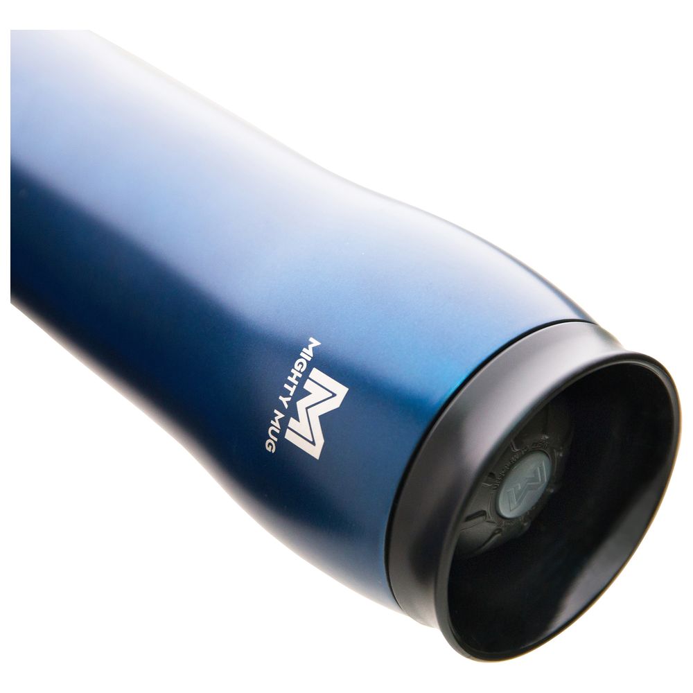 Mighty Mug - Go Metallic SS Travel Mug - Oceanic Blue Matte - 474ml