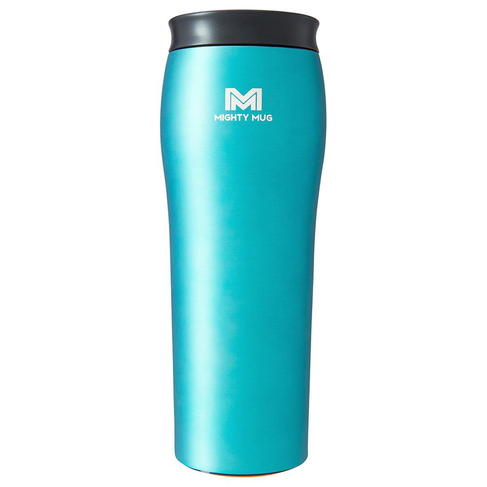 Mighty Mug - Go Metallic SS Travel Mug - Teal Matte - 474ml